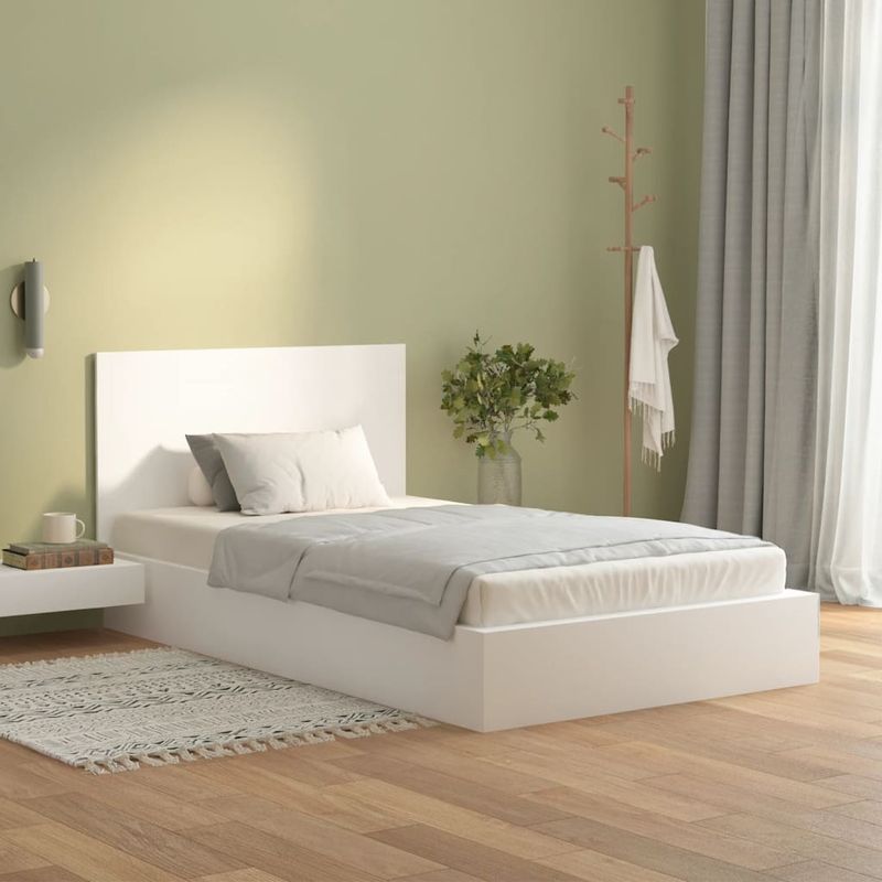 Casa si Gradina - Mobilier - Paturi si accesorii - Accesorii paturi - Tablie de pat, alb, 120x1,5x80 cm, lemn prelucrat - Infinity.ro