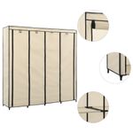 Casa si Gradina - Mobilier - Dulapuri si sifoniere - Sifoniere - Sifonier cu 4 compartimente, crem, 175 x 45 x 170 cm - Infinity.ro