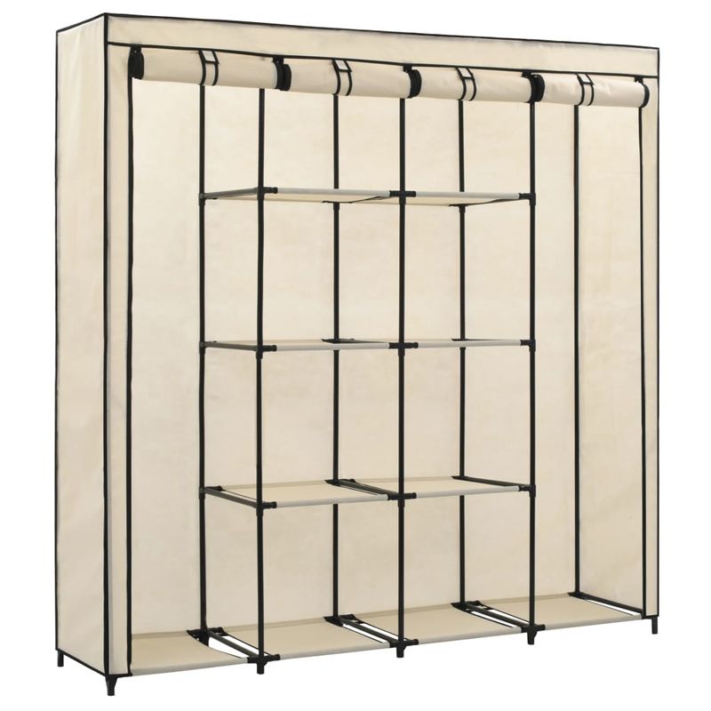 Casa si Gradina - Mobilier - Dulapuri si sifoniere - Sifoniere - Sifonier cu 4 compartimente, crem, 175 x 45 x 170 cm - Infinity.ro