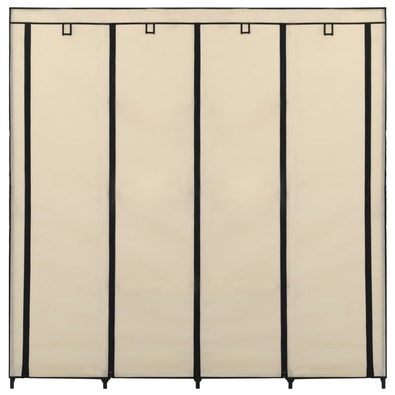 Casa si Gradina - Mobilier - Dulapuri si sifoniere - Sifoniere - Sifonier cu 4 compartimente, crem, 175 x 45 x 170 cm - Infinity.ro