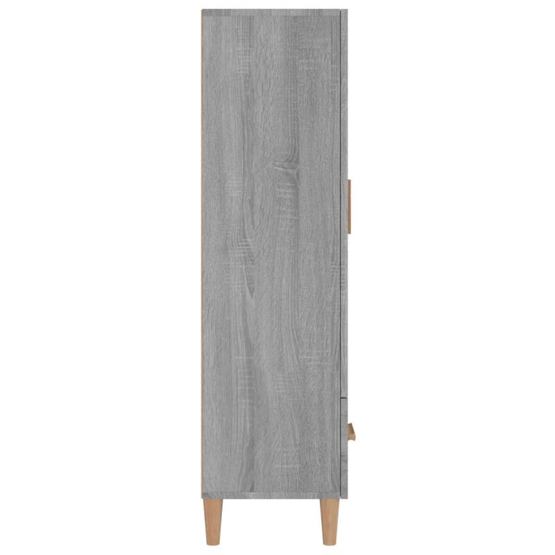 Casa si Gradina - Mobilier - Comode si corpuri - Corpuri bucatarie - Dulap inalt, gri sonoma, 70x31x115 cm, lemn compozit - Infinity.ro