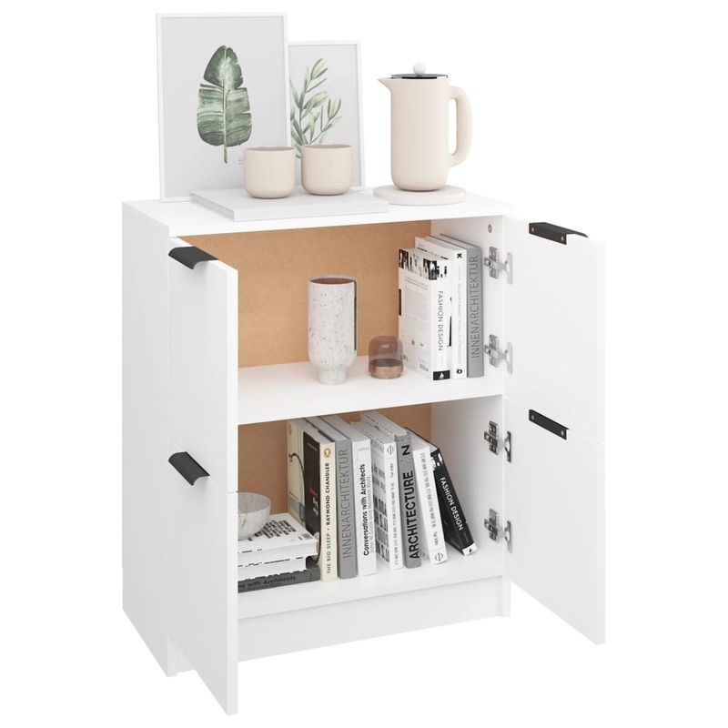 Casa si Gradina - Mobilier - Comode si corpuri - Comode - Servanta, alb, 60x30x70 cm, lemn prelucrat - Infinity.ro