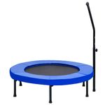 Sport si Outdoor - Fitness - Greutati si echipament - Trambuline - Trambulina de fitness cu maner și margine de siguranta, 102 cm, model cu pernă de siguranță - Infinity.ro