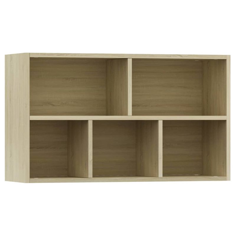 Casa si Gradina - Mobilier - Biblioteci si rafturi - Biblioteci - Biblioteca/Servanta, stejar sonoma, 50x25x80 cm, PAL - Infinity.ro