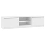Casa si Gradina - Mobilier - Comode si corpuri - Comode - Comoda TV, alb, 140 x 40 x 35,5 cm, PAL - Infinity.ro