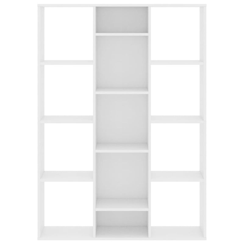 Casa si Gradina - Decoratiuni - Pereti despartitori si paravane - Separator camera/Biblioteca, alb, 100x24x140 cm, PAL - Infinity.ro