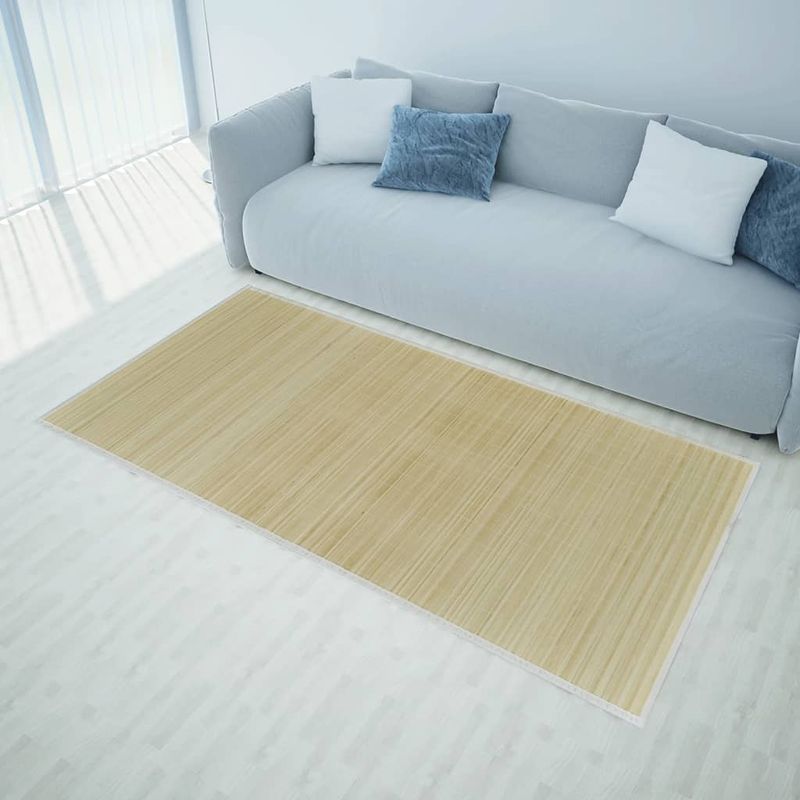Casa si Gradina - Textile si covoare - Covoare - Covoare casa - Covor dreptunghiular din bambus natural 80 x 200 cm - Infinity.ro