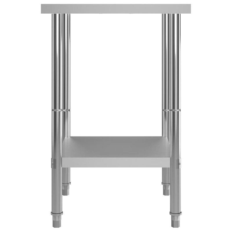 Casa si Gradina - Mobilier - Comode si corpuri - Corpuri bucatarie - Masa de lucru bucatarie, 60 x 60 x 85 cm, otel inoxidabil - Infinity.ro