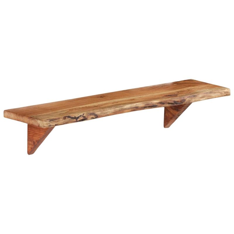 Casa si Gradina - Mobilier - Biblioteci si rafturi - Rafturi - Rafturi de perete, 2 buc., 90x20x18 cm, lemn masiv de acacia - Infinity.ro