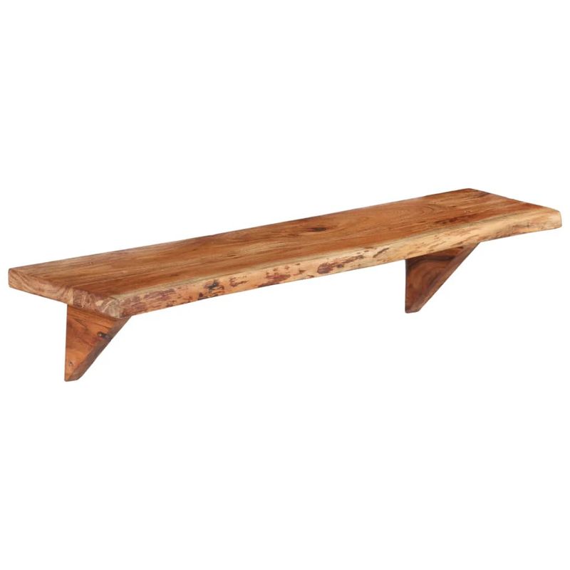 Casa si Gradina - Mobilier - Biblioteci si rafturi - Rafturi - Rafturi de perete, 2 buc., 90x20x18 cm, lemn masiv de acacia - Infinity.ro