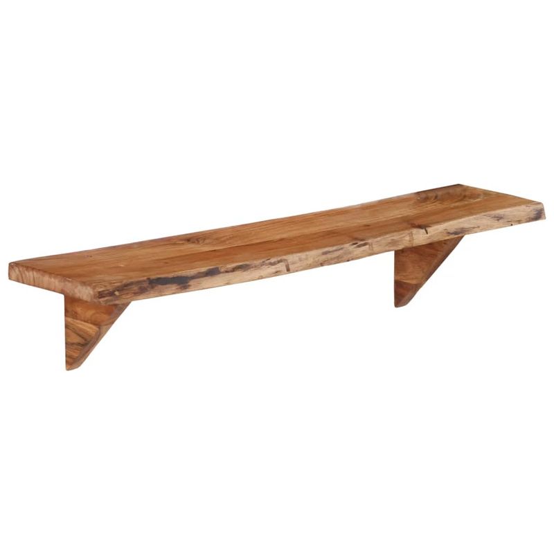 Casa si Gradina - Mobilier - Biblioteci si rafturi - Rafturi - Rafturi de perete, 2 buc., 90x20x18 cm, lemn masiv de acacia - Infinity.ro
