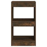 Casa si Gradina - Mobilier - Biblioteci si rafturi - Biblioteci - Biblioteca/Separator camera, stejar fumuriu, 40x30x72 cm - Infinity.ro
