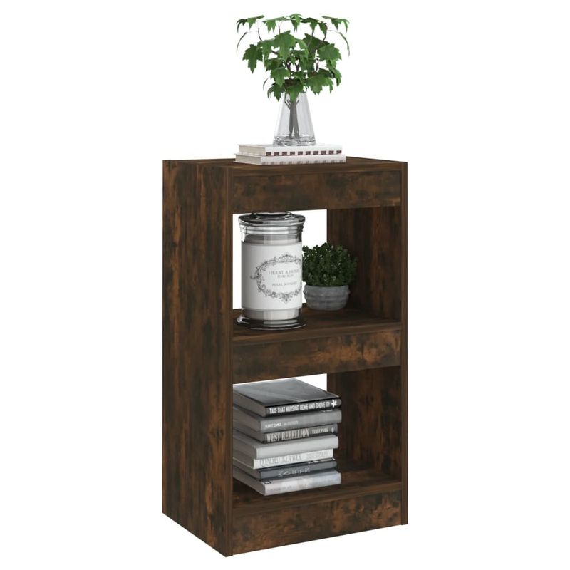 Casa si Gradina - Mobilier - Biblioteci si rafturi - Biblioteci - Biblioteca/Separator camera, stejar fumuriu, 40x30x72 cm - Infinity.ro