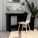 Casa si Gradina - Mobilier - Mese si birouri - Birouri - Birou, negru, 100 x 50 x 76 cm, PAL - Infinity.ro