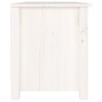 Casa si Gradina - Mobilier - Organizare si depozitare - Organizator incaltaminte - Banca pentru pantofi, alb, 70x38x45,5 cm, lemn masiv de pin - Infinity.ro