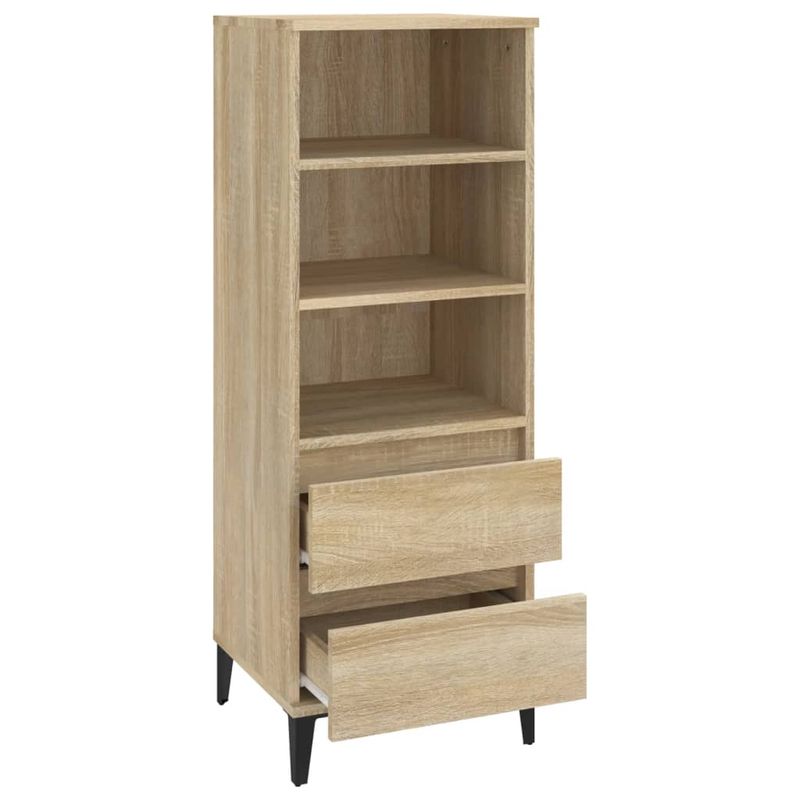 Casa si Gradina - Mobilier - Comode si corpuri - Corpuri bucatarie - Dulap inalt, stejar sonoma, 40x36x110 cm, lemn compozit - Infinity.ro