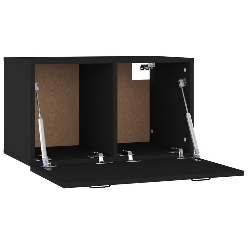 Casa si Gradina - Mobilier - Dulapuri si sifoniere - Dulapuri - Dulap de perete, negru, 60x36,5x35 cm, lemn prelucrat - Infinity.ro