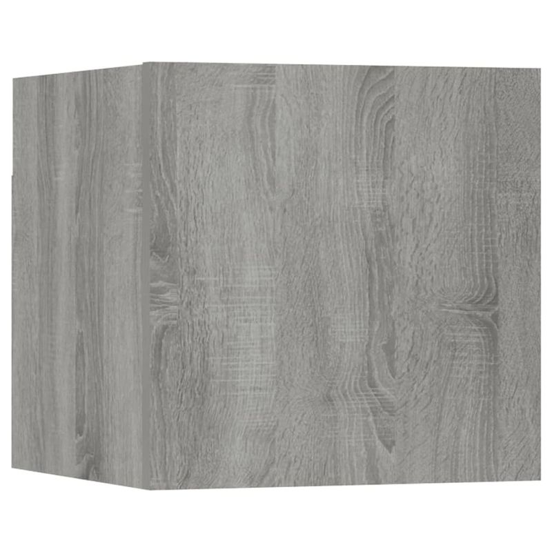 Casa si Gradina - Mobilier - Seturi de mobilier - Seturi living - Set dulap TV, 7 piese, gri sonoma, lemn compozit - Infinity.ro