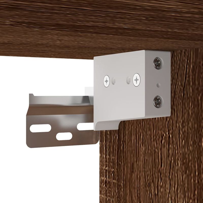 Casa si Gradina - Mobilier - Seturi de mobilier - Seturi living - Set dulap TV, 2 piese, stejar maro, lemn prelucrat - Infinity.ro