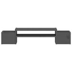 Laptop, Telefoane si Tablete - Laptopuri si accesorii - Accesorii Laptop - Standuri/Coolere notebook - Suport pentru monitor, gri, 70x27,5x15 cm, lemn masiv pin - Infinity.ro