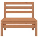 Casa si Gradina - Gradina si terasa - Mobilier exterior - Seturi mobila gradina - Set mobilier de gradina, 8 piese, maro miere, lemn masiv de pin - Infinity.ro