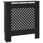 Casa si Gradina - Termice - Calorifere si accesorii - Accesorii calorifere - Masca pentru calorifer, negru, 78 cm, MDF - Infinity.ro