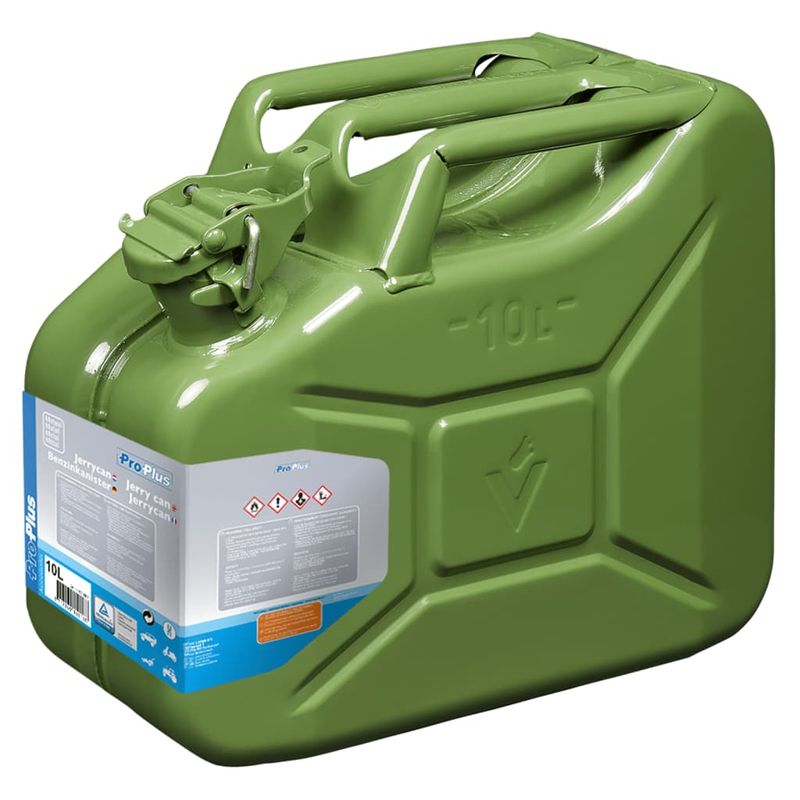 Casa si Gradina - Constructii - Depozitare, transport si protectie - Organizatoare si cutii scule - ProPlus Canistra, verde, metal, 5 L - Infinity.ro