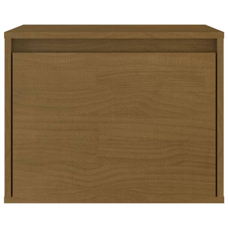 Casa si Gradina - Mobilier - Comode si corpuri - Comode - Comode TV, 3 buc., maro miere, lemn masiv de pin - Infinity.ro