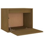 Casa si Gradina - Mobilier - Comode si corpuri - Comode - Comode TV, 3 buc., maro miere, lemn masiv de pin - Infinity.ro