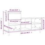 Casa si Gradina - Mobilier - Organizare si depozitare - Organizator incaltaminte - Pantofar, alb, 102x36x60 cm, lemn compozit - Infinity.ro