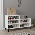 Casa si Gradina - Mobilier - Organizare si depozitare - Organizator incaltaminte - Pantofar, alb, 102x36x60 cm, lemn compozit - Infinity.ro