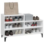 Casa si Gradina - Mobilier - Organizare si depozitare - Organizator incaltaminte - Pantofar, alb, 102x36x60 cm, lemn compozit - Infinity.ro