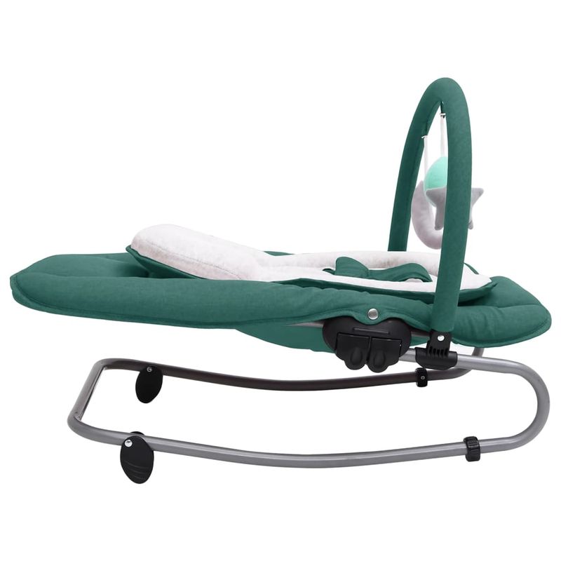 Casa si Gradina - Mobilier - Mobilier copii - Balansoare, leagane si hamace - Balansoar pentru bebelusi, verde, otel - Infinity.ro