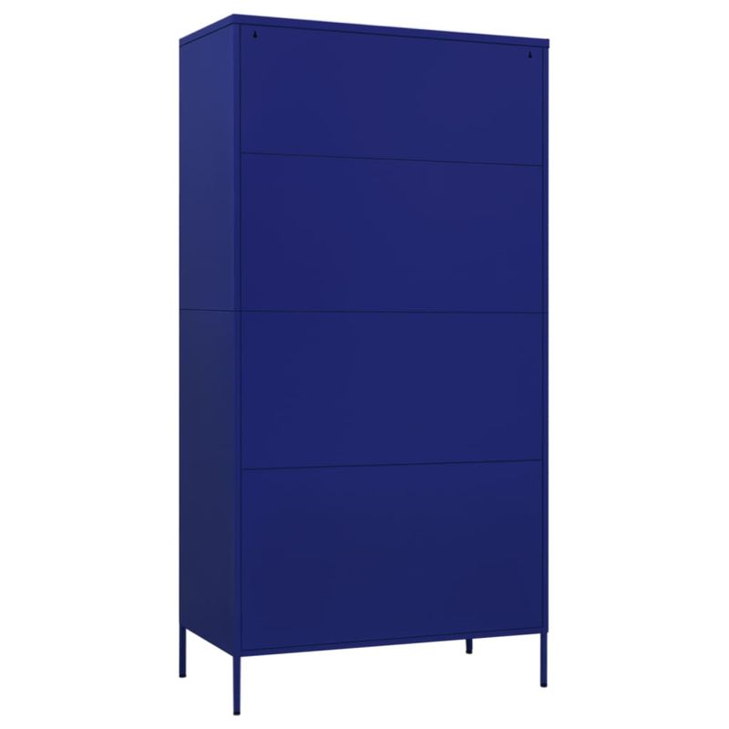 Casa si Gradina - Mobilier - Dulapuri si sifoniere - Sifoniere - Sifonier, bleumarin, 90x50x180 cm, otel - Infinity.ro