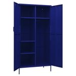 Casa si Gradina - Mobilier - Dulapuri si sifoniere - Sifoniere - Sifonier, bleumarin, 90x50x180 cm, otel - Infinity.ro