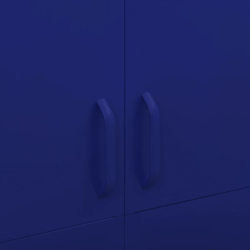 Casa si Gradina - Mobilier - Dulapuri si sifoniere - Sifoniere - Sifonier, bleumarin, 90x50x180 cm, otel - Infinity.ro