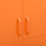Casa si Gradina - Mobilier - Dulapuri si sifoniere - Sifoniere - Sifonier, portocaliu, 90x50x180 cm otel - Infinity.ro