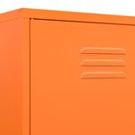 Casa si Gradina - Mobilier - Dulapuri si sifoniere - Sifoniere - Sifonier, portocaliu, 90x50x180 cm otel - Infinity.ro