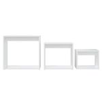 Casa si Gradina - Mobilier - Mese si birouri - Mese living - Masute suprapuse, 3 buc., alb, PAL - Infinity.ro