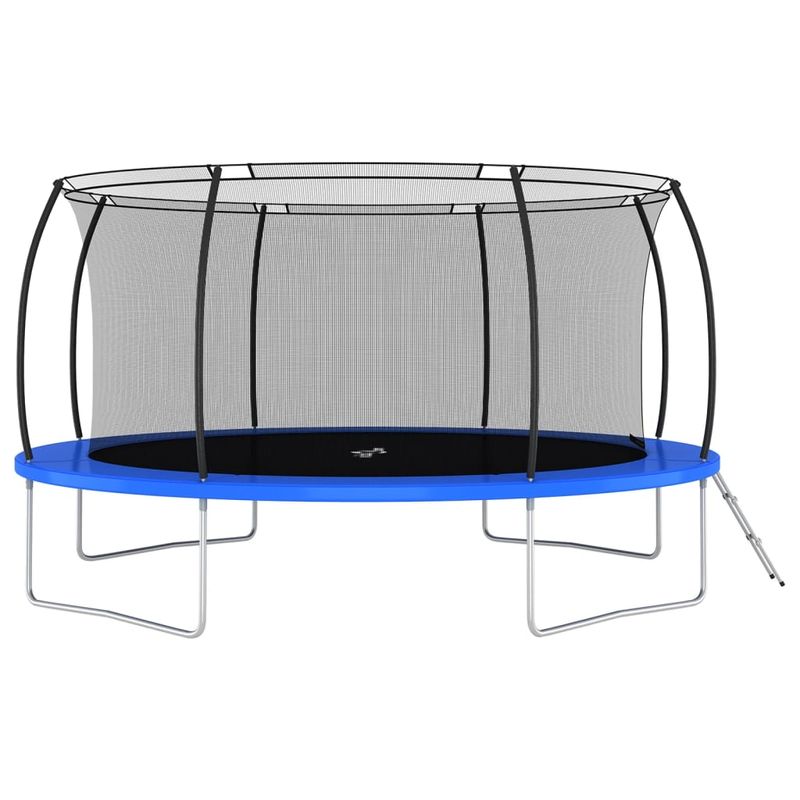 Jucarii, Copii si Bebe - Jucarii si jocuri - Jucarii de exterior - Trambuline copii - Set trambulina rotunda, 460 x 80 cm, 150 kg - Infinity.ro