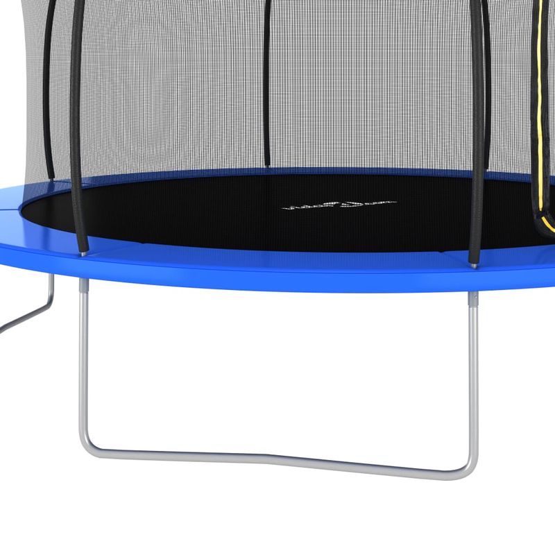 Jucarii, Copii si Bebe - Jucarii si jocuri - Jucarii de exterior - Trambuline copii - Set trambulina rotunda, 460 x 80 cm, 150 kg - Infinity.ro