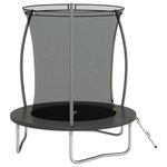 Jucarii, Copii si Bebe - Jucarii si jocuri - Jucarii de exterior - Trambuline copii - Set trambulina rotunda, 183x52 cm, 80 kg - Infinity.ro