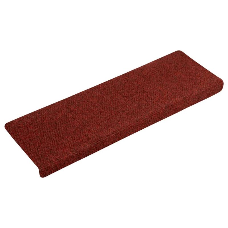 Casa si Gradina - Textile si covoare - Covoare - Covoare casa - Covorase de scari cusatura punch, 5 buc., rosu bordeaux 65x21x4 cm cusatura punch - Infinity.ro