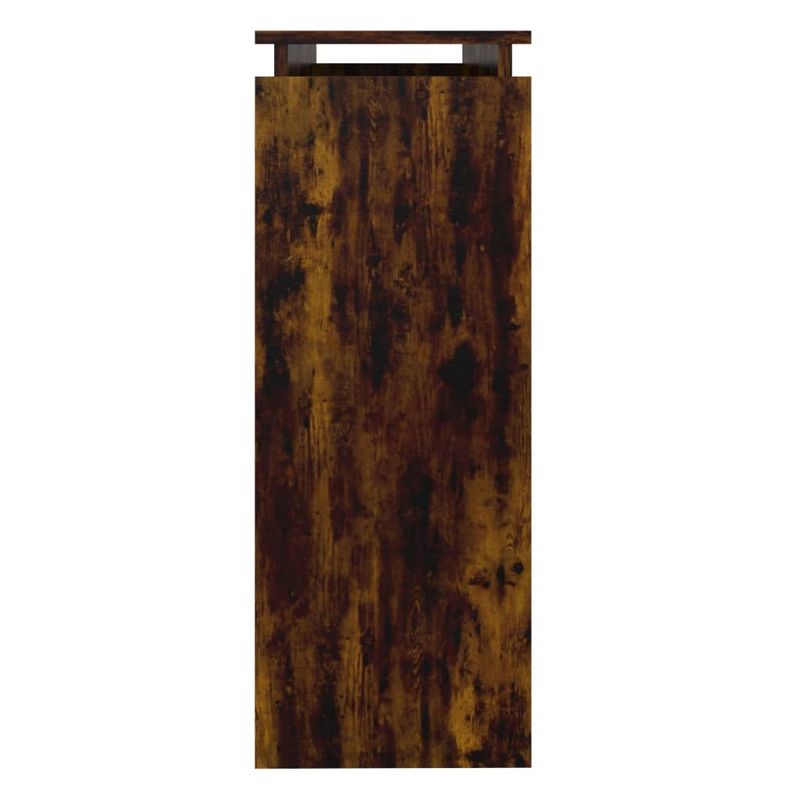 Casa si Gradina - Mobilier - Comode si corpuri - Console - Masa consola, stejar fumuriu, 102x30x80 cm, lemn prelucrat - Infinity.ro