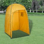 Sport si Outdoor - Camping - Mobilier pentru camping - Alte piese de mobilier pentru camping - Cort pentru dus/toaleta/garderoba, galben - Infinity.ro