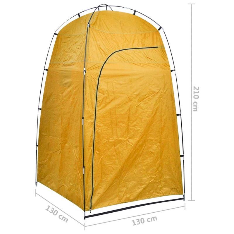 Sport si Outdoor - Camping - Mobilier pentru camping - Alte piese de mobilier pentru camping - Cort pentru dus/toaleta/garderoba, galben - Infinity.ro