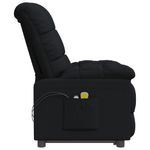 Ingrijire personala si Cosmetice - Sanatate si wellness - Articole wellness - Fotolii de masaj - Fotoliu de masaj electric rabatabil, negru, textil - Infinity.ro