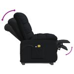 Ingrijire personala si Cosmetice - Sanatate si wellness - Articole wellness - Fotolii de masaj - Fotoliu de masaj electric rabatabil, negru, textil - Infinity.ro