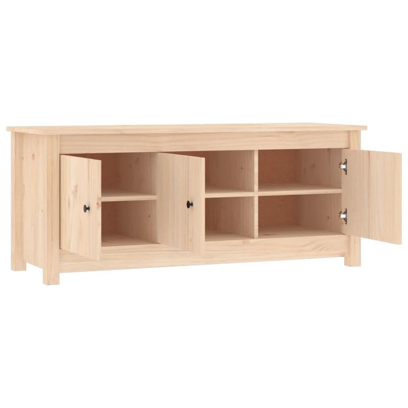Casa si Gradina - Mobilier - Organizare si depozitare - Organizator incaltaminte - Dulap pentru pantofi, 110x38x45,5 cm, lemn masiv de pin - Infinity.ro