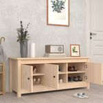 Casa si Gradina - Mobilier - Organizare si depozitare - Organizator incaltaminte - Dulap pentru pantofi, 110x38x45,5 cm, lemn masiv de pin - Infinity.ro